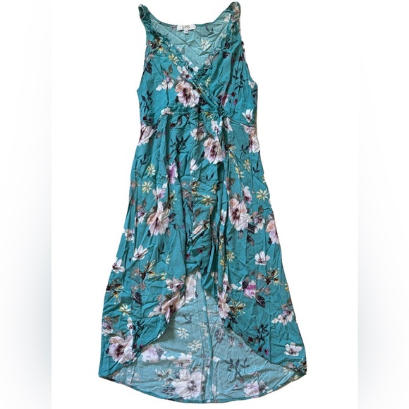 Louna Dresses & Skirts - Teal Floral Dress